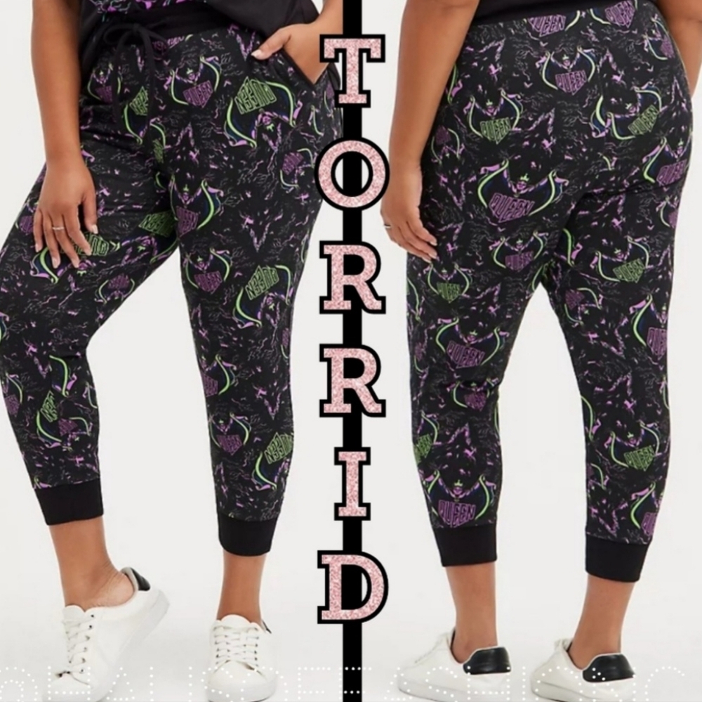 TORRID Disney Villians Evil Queen Skinny Jogger! NWT!